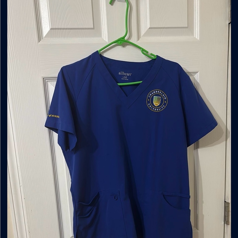 Allheart Women's Royal Blue Button-Up Jacket - Picture 3 of 3
